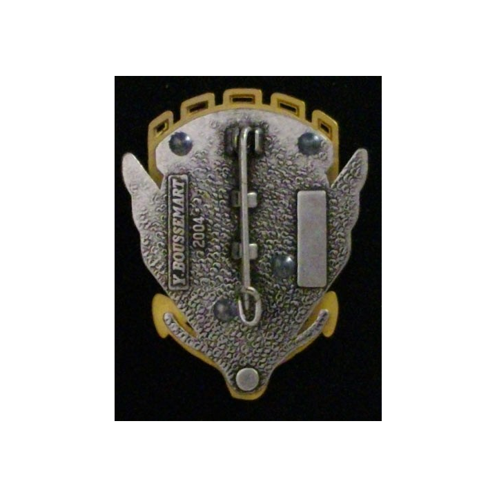 17° RGP 3° CIE : insigne de la 3° compagnie du 17°régiment parachutiste fabrication Boussemart 2004