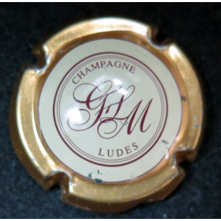 Capsule Muselet de bouteille de champagne GAIDOZ-FORGET n° 2 Contour Or