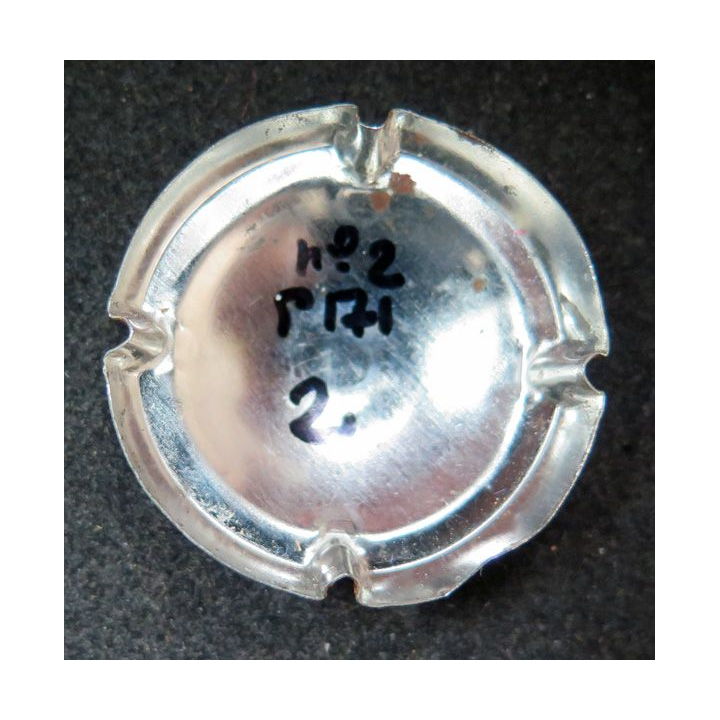 Capsule Muselet de bouteille de champagne GAIDOZ-FORGET n° 2 Contour Or