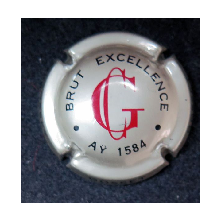 Capsule Muselet de bouteille de champagne GOSSET n° 46 Brut Excellence