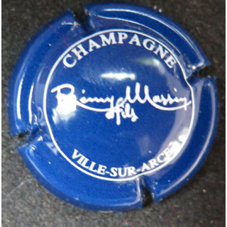 Capsule Muselet de bouteille de champagne MASSIN Rémy n° 14 bleu foncé
