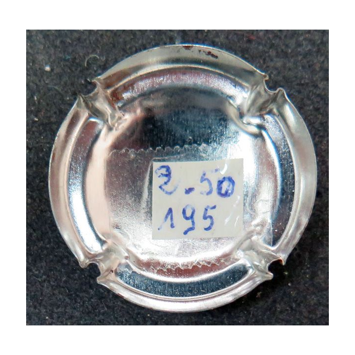 Capsule Muselet de bouteille de champagne HENRIOT n° 50 Brut souverain