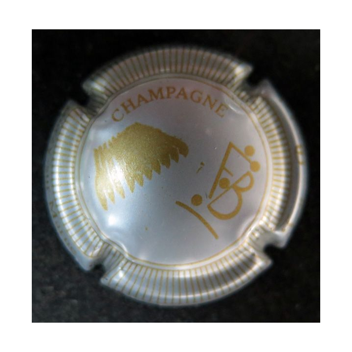 Capsule Muselet de bouteille de champagne FAY-BERJOT n° ? pannier argent et or