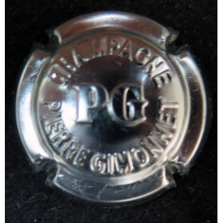Capsule Muselet de bouteille de champagne GIMONNET Pierre n° 15b estampée métal