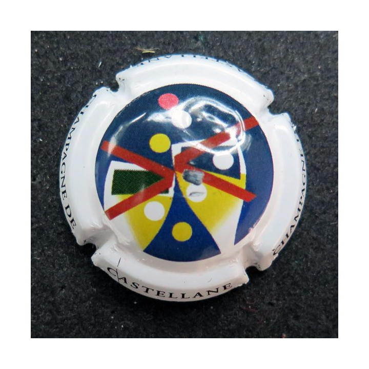 Capsule Muselet de bouteille de champagne De CASTELLANE n° 88a
