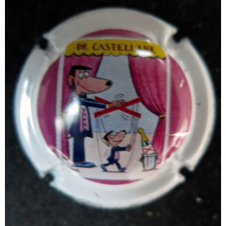 Capsule Muselet de bouteille de champagne De CASTELLANE n° 92i
