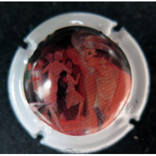 Capsule Muselet de bouteille de champagne De CASTELLANE n° 91e
