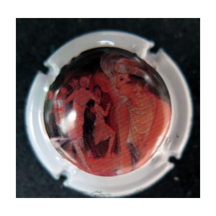 Capsule Muselet de bouteille de champagne De CASTELLANE n° 91e