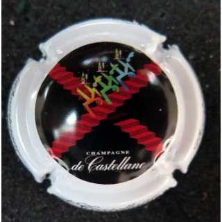 Capsule Muselet de bouteille de champagne De CASTELLANE n° 98 Polychrome