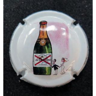 Capsule Muselet de bouteille de champagne De CASTELLANE n° 92g