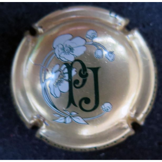 Capsule Muselet de bouteille de champagne PERRIER-JOUET n° 62 Or Grand Brut