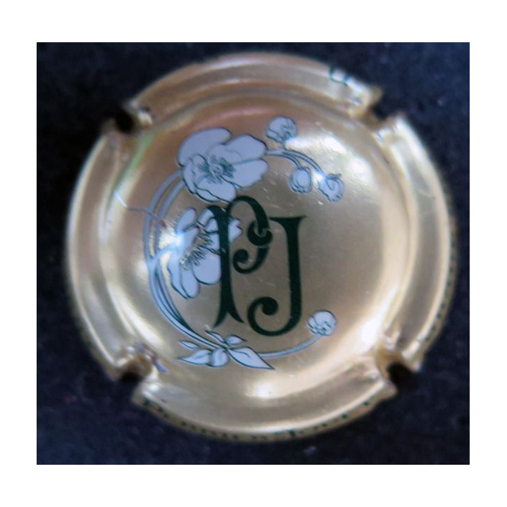 Capsule Muselet de bouteille de champagne PERRIER-JOUET n° 62 Or Grand Brut