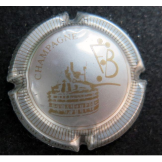Capsule Muselet de bouteille de champagne FAY-BERJOT n° 1c pressoir argent 