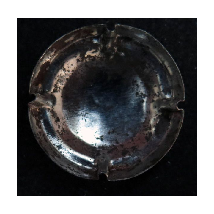Capsule Muselet de bouteille de champagne LOCRET-LACHAUD n° 1 Noir et Or