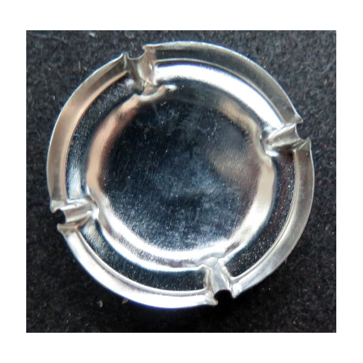 Capsule Muselet de bouteille de champagne HENRIOT n° 55 Noir et Or