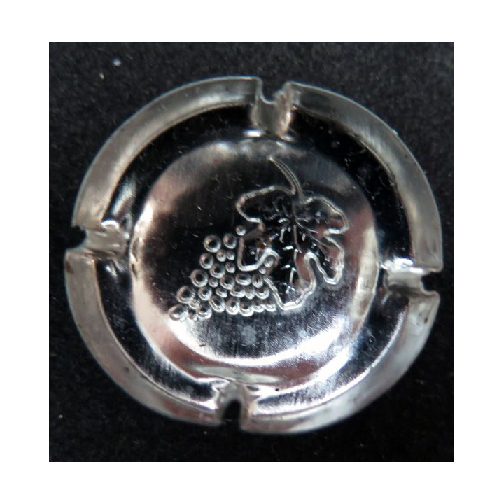 Capsule Muselet de bouteille  de crémant Val de Loire BOUVET LADUBAY n° 60c Vert foncé