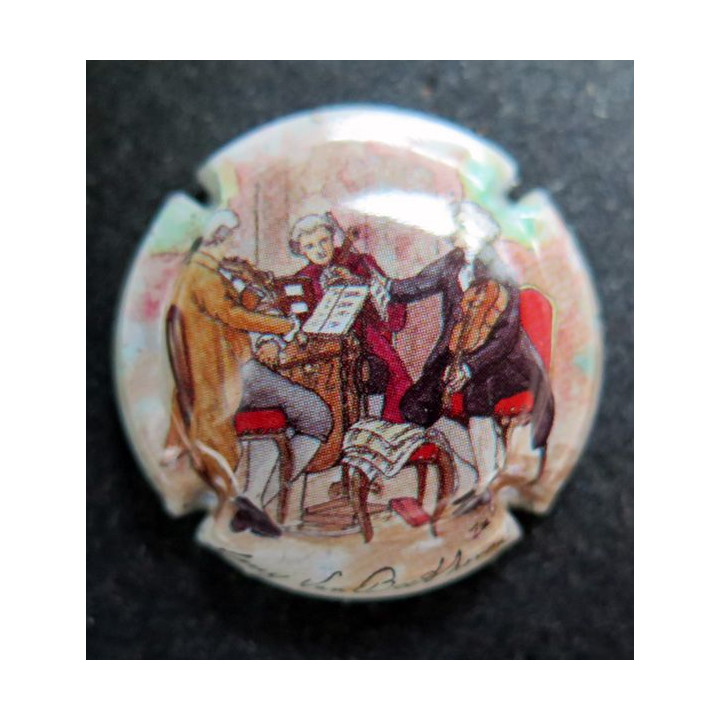 Capsule Muselet de bouteille de champagne 250° ans Ludwig Van Beethoven n° 1134b