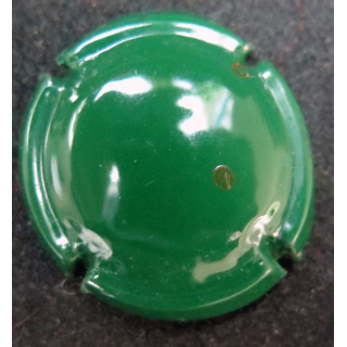 Capsule Muselet de bouteille de vin mousseux verte