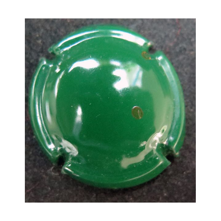 Capsule Muselet de bouteille de vin mousseux verte