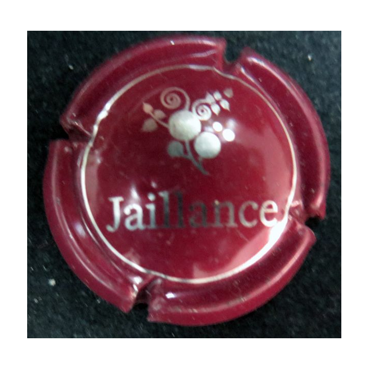 Capsule Muselet de Mousseux Jaillance n° 13 Bordeaux et métal