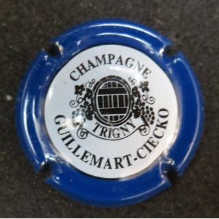 Capsule Muselet de bouteille de champagne GUILLEMART-CIECKO n° 3a