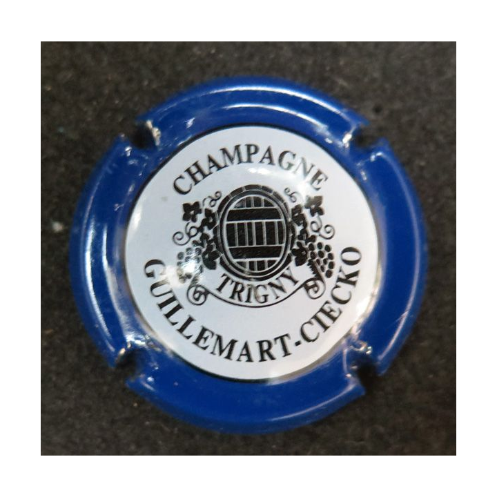 Capsule Muselet de bouteille de champagne GUILLEMART-CIECKO n° 3a