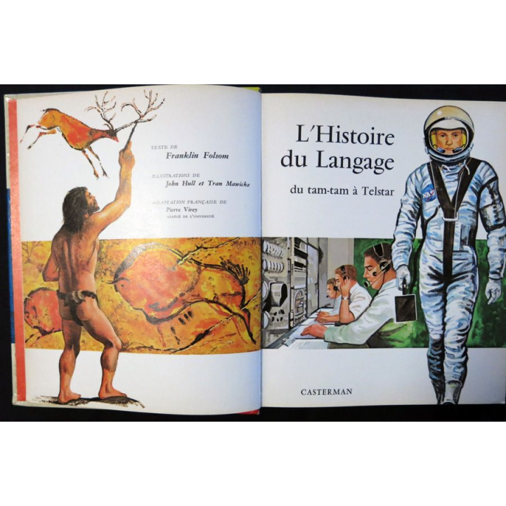 L'histoire du langage du tam-tam à Telstar de Fr. Folsom aux éditions Casterman