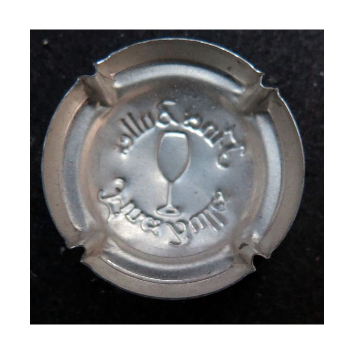 Capsule Muselet de bouteille de vins de Loire FINES BULLES n° 10 camouflé estampé