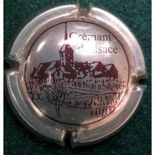 Capsule Muselet de CRÉMANT D'ALSACE n° 49a