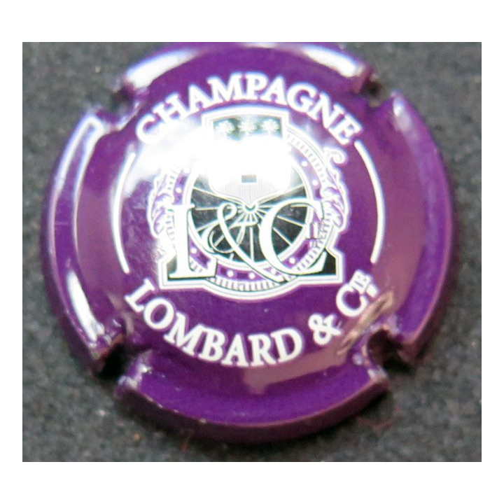 Capsule Muselet de bouteille de Champagne LOMBARD et Cie n° 2