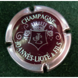 Capsule Muselet de bouteille de Champagne JOANNES-LIOTE & F n° 7