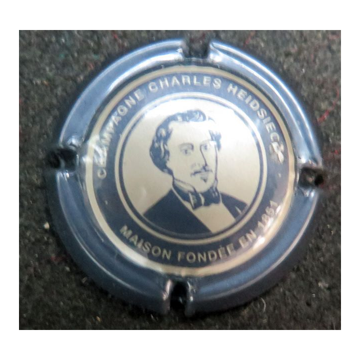 Capsule Muselet de bouteille de Champagne CHARLES-HEIDSIECK 