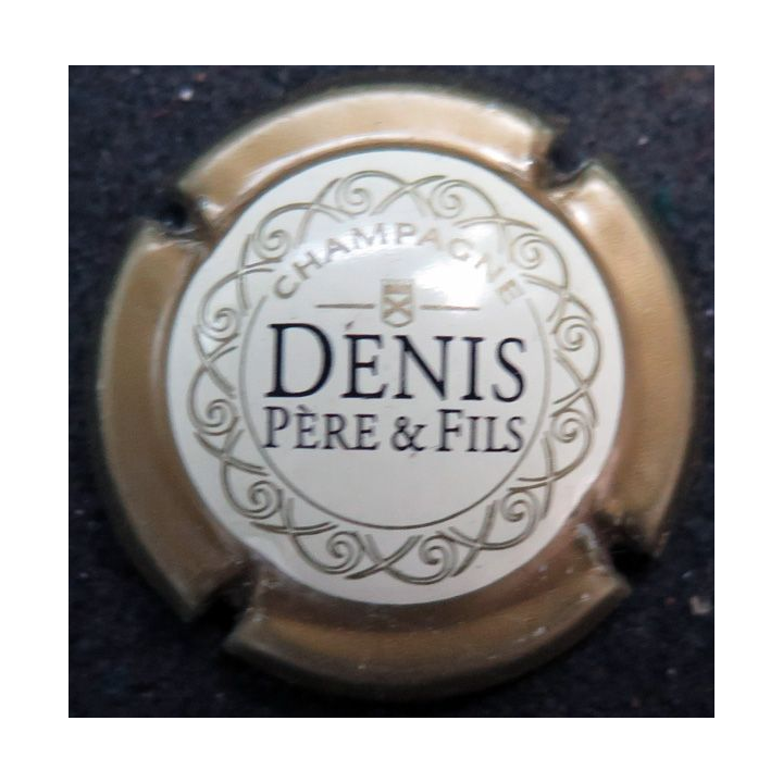 Capsule Muselet de bouteille de Champagne DENIS Père et Fils n° 2