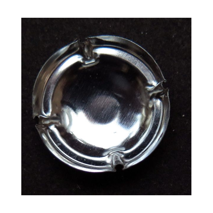 Capsule Muselet de bouteille de champagne PELLETIER (Veuve) n° 1 Or et Noir