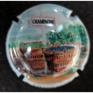 Capsule Muselet de bouteille de champagne la récolte 