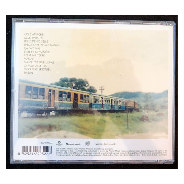 DISQUE CD : CHRISTOPHE MAÉ Mon Paradis