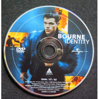 DVD THE BOURNE IDENTITY et THE BOURNE SUPREMACY avec Matt Damon