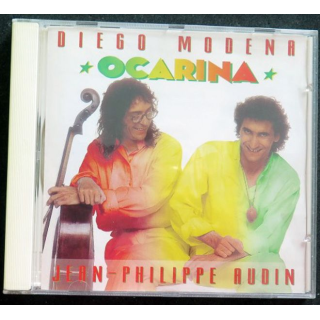 DISQUE CD OCARINA Diego Modena Jean-Philippe Audin