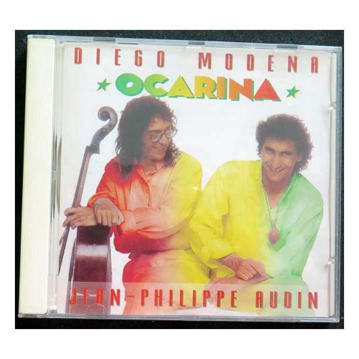 DISQUE CD OCARINA Diego Modena Jean-Philippe Audin