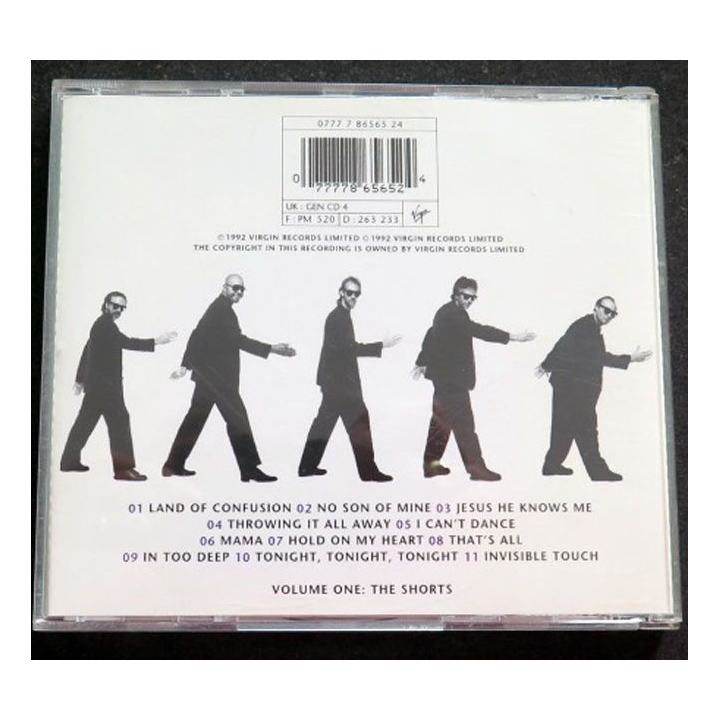 DISQUE CD GENESIS CD 4 live / The way we walk
