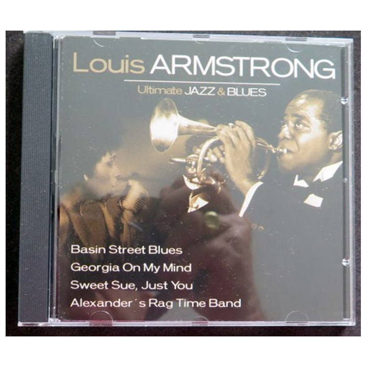 DISQUE CD Louis Armstrong Ultimate Jazz & Blues