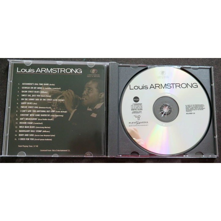 DISQUE CD Louis Armstrong Ultimate Jazz & Blues