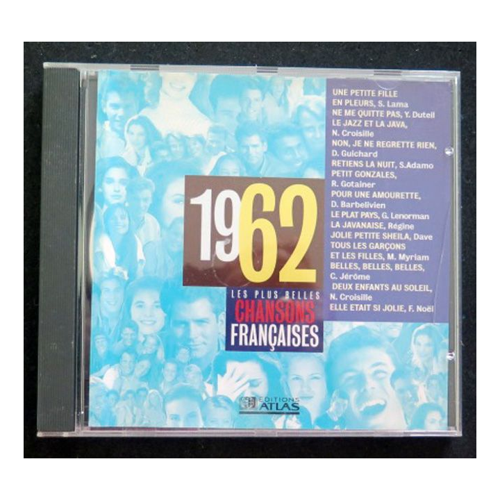 DISQUE CD 1962 Les plus belles chansons françaises