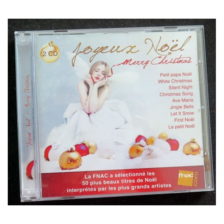 DISQUE 2 CD Joyeux Noël 50 plus beaux titres sélecvtionnés par la FNAC