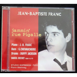 DISQUE CD Jean-Baptiste Franc Jammin' rue Pigalle