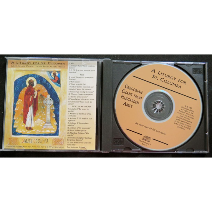 DISQUE CD Chant Grégorien a Liturgy for St. Columba