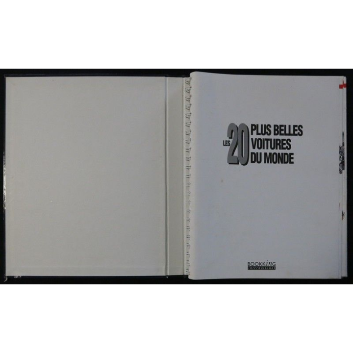 Les 20 plus belles voitures du monde Création Stan Morse aux éditions Booking International
