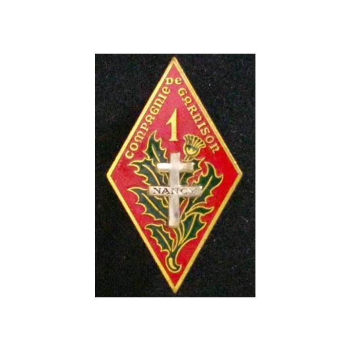 1° CG : COMPAGNIE GARNISON N°1 ÉMAIL