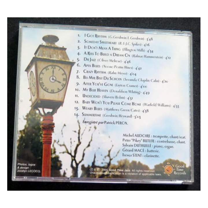DISQUE CD Good Time Jazz