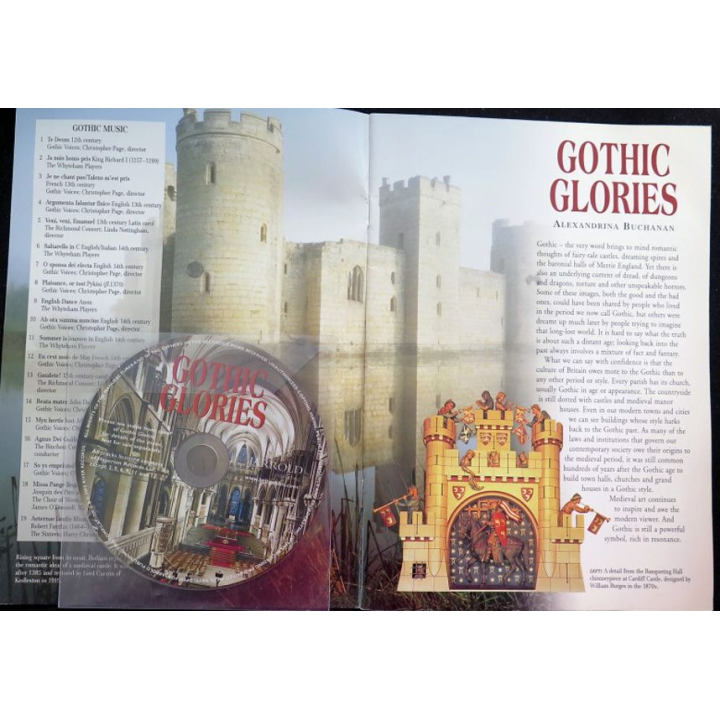 DISQUE CD GOTHIC GLORIES the pitkin guide